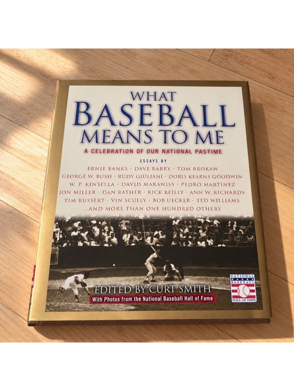 What Baseball Means to Me Curt Smith Hall of Fame 2002 Hardcover Book